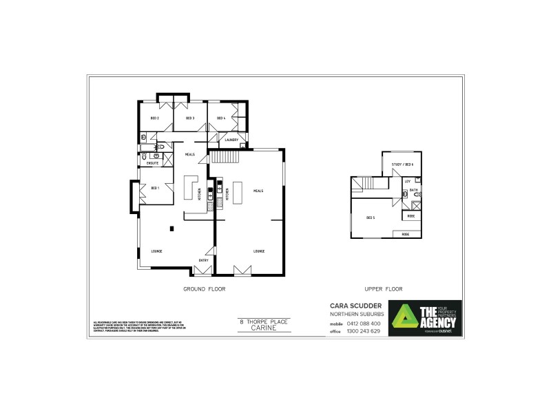 8 Thorpe Place, Carine WA 6020 Floorplan