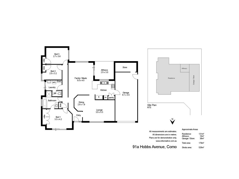 91A Hobbs Avenue, Como WA 6152 Floorplan