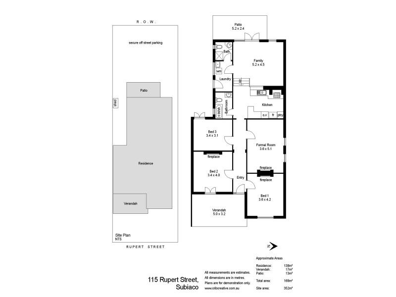 115 Rupert Street, Subiaco WA 6008 Floorplan