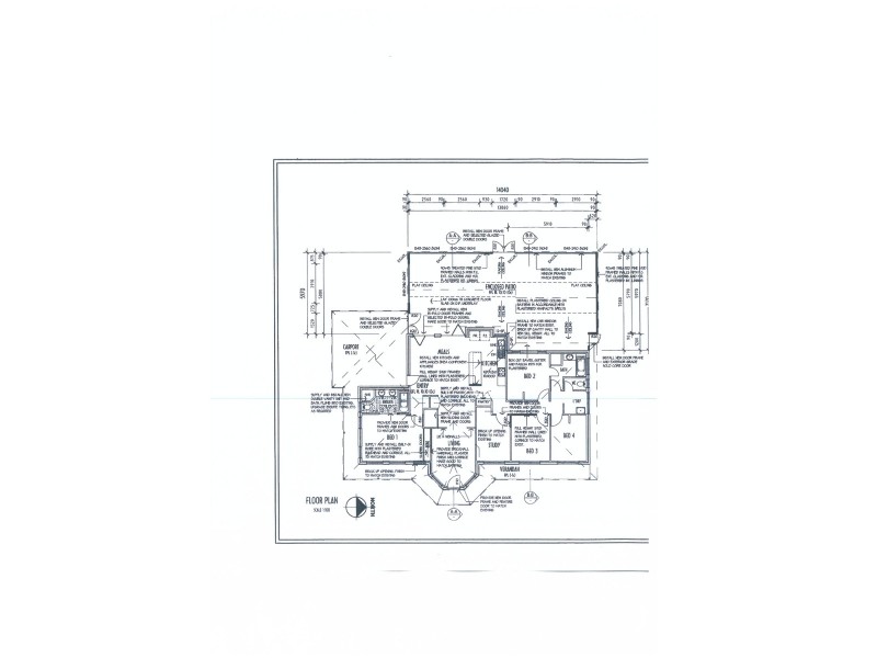 132 Bullock Drive, Oakford WA 6121 Floorplan
