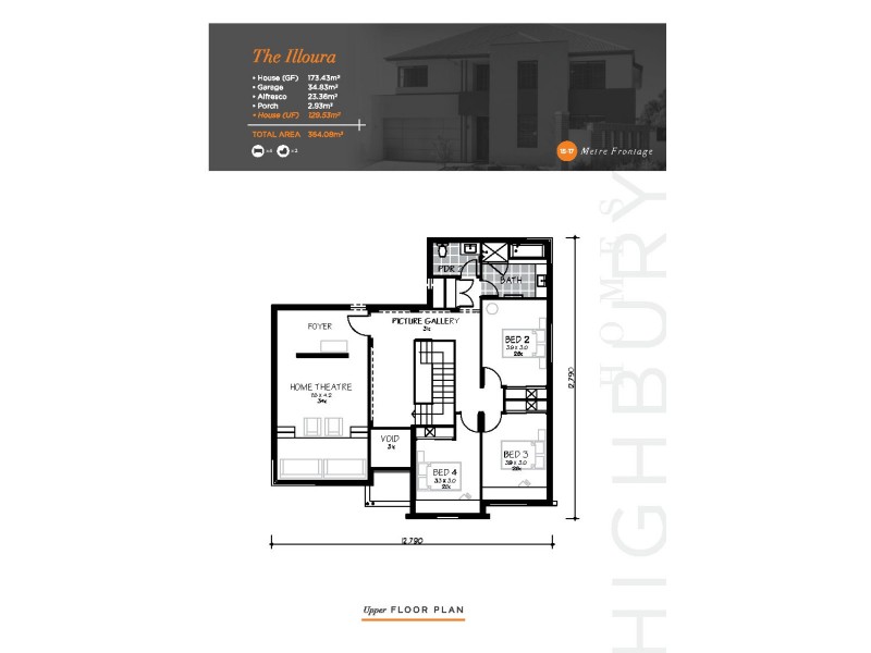 2 Mews  Entrance, Gwelup WA 6018 Floorplan