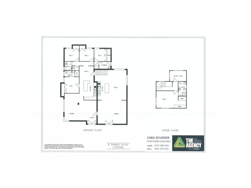 8 Thorpe Place, Carine WA 6020 Floorplan