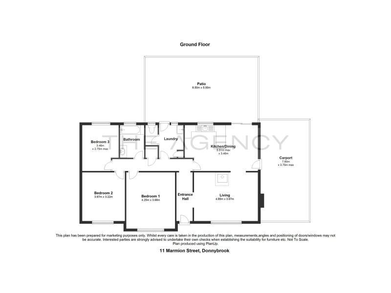 11 Marmion Street, Donnybrook WA 6239 Floorplan