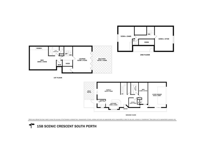 15b Scenic Crescent, South Perth WA 6151 Floorplan