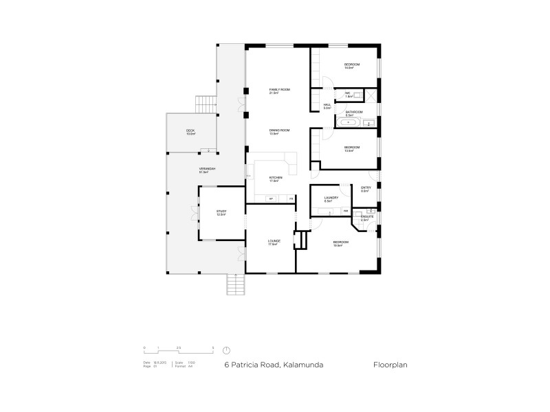 6 Patricia Road, Kalamunda WA 6076 Floorplan