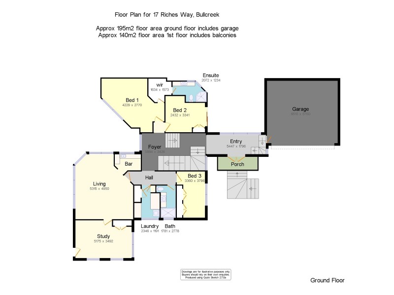 17 Riches Way, Bull Creek WA 6149 Floorplan