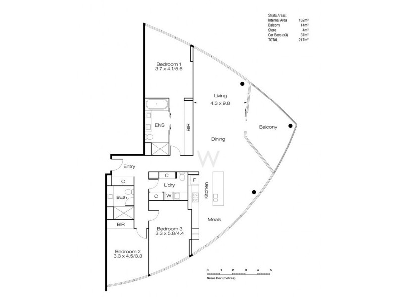 N701/70 Canning Beach Road, Applecross WA 6153 Floorplan