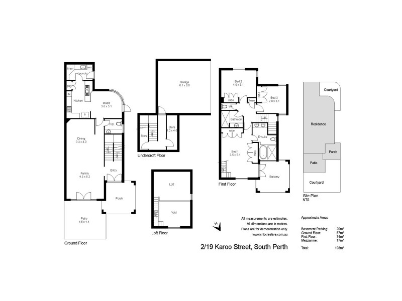 2/19 Karoo Street, South Perth WA 6151 Floorplan
