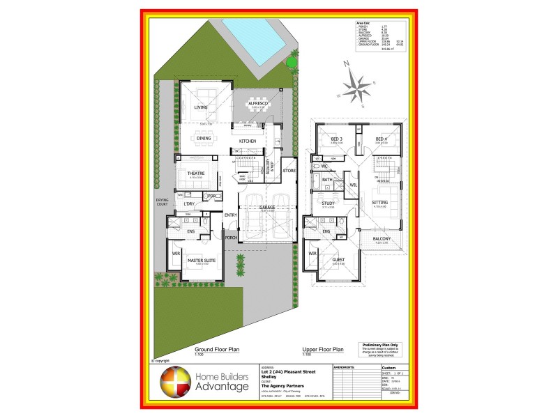 Proposed Lot 2/4 Pleasant Place, Shelley WA 6148 Floorplan
