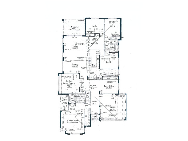 12 Whitehorse Drive, Harrisdale WA 6112 Floorplan
