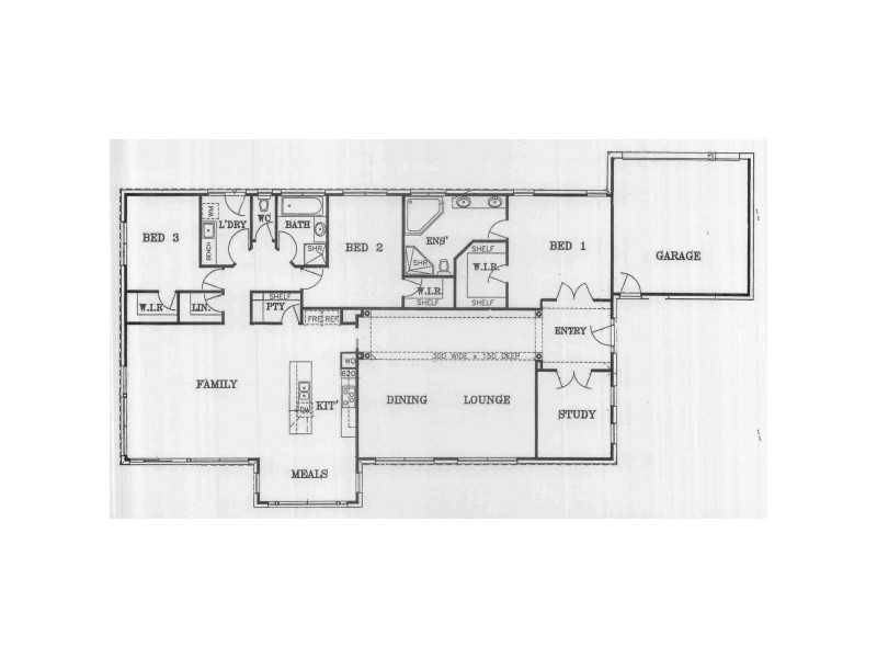 171 Bona Vista Road, Warragul VIC 3820 Floorplan