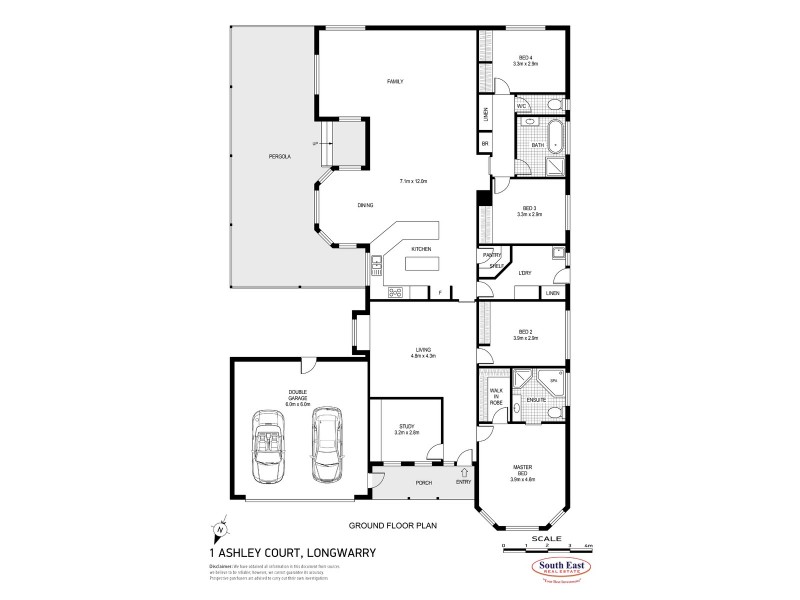 1 Ashley Court, Longwarry VIC 3816 Floorplan