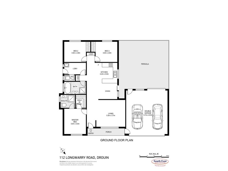 112 Longwarry Road, Drouin VIC 3818 Floorplan