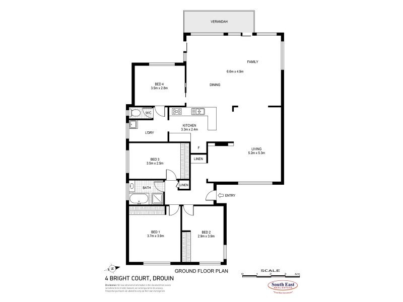 4 Bright Court, Drouin VIC 3818 Floorplan