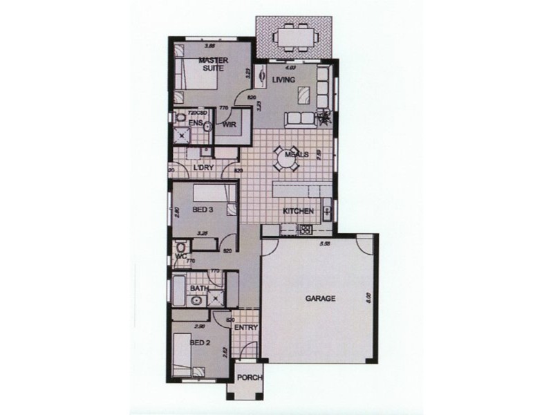 Lot 4 – 65 Monica Drive, Drouin VIC 3818 Floorplan