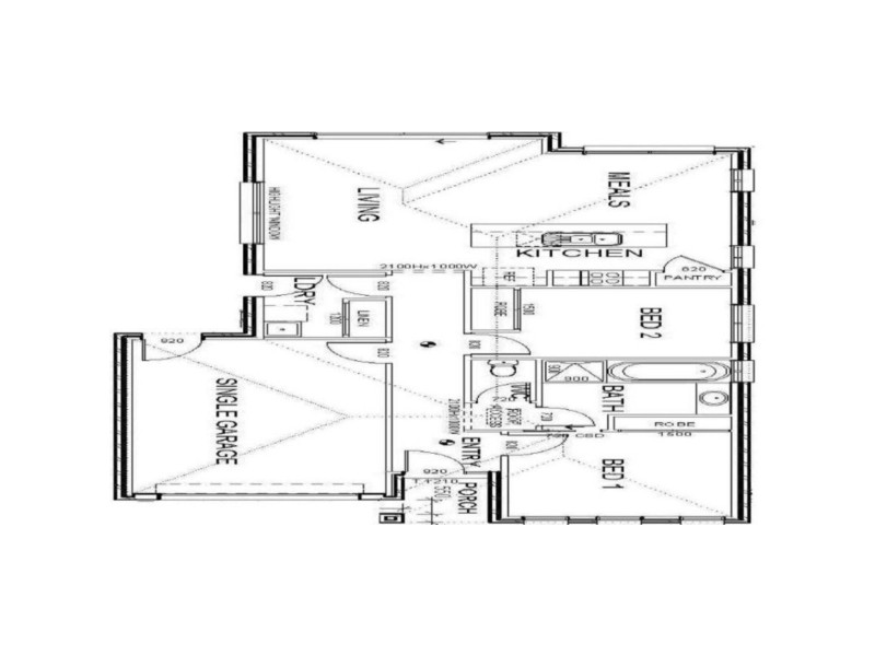 Unit 8 – 1-7 Springwater Drive, Drouin VIC 3818 Floorplan