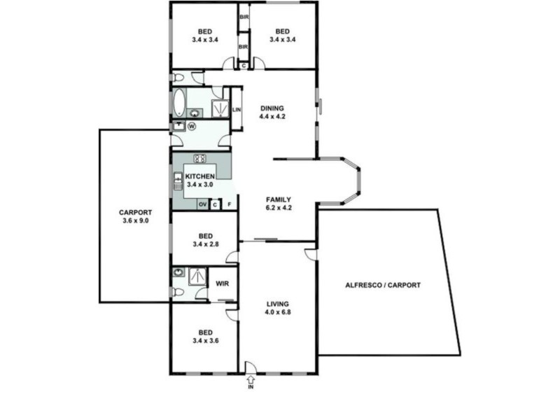 25 Claudia Crescent, Drouin VIC 3818 Floorplan