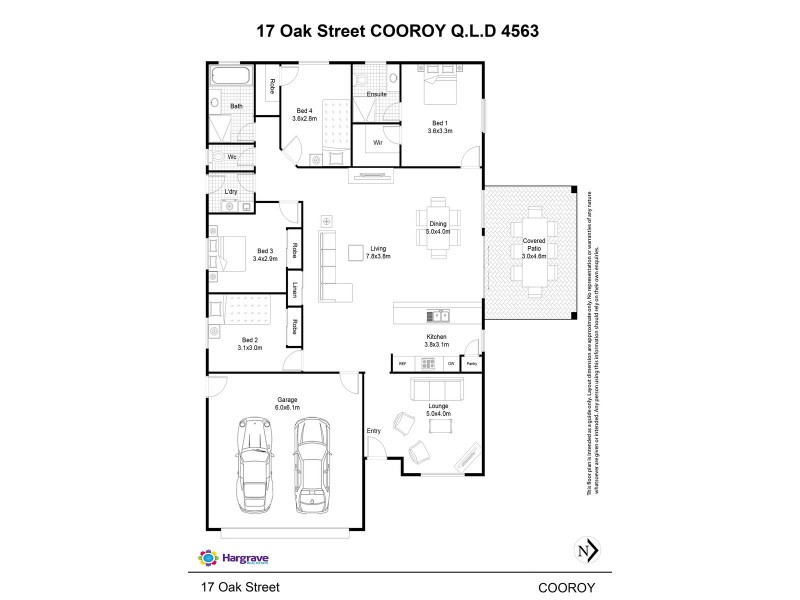 17 Oak Street, Cooroy QLD 4563 Floorplan