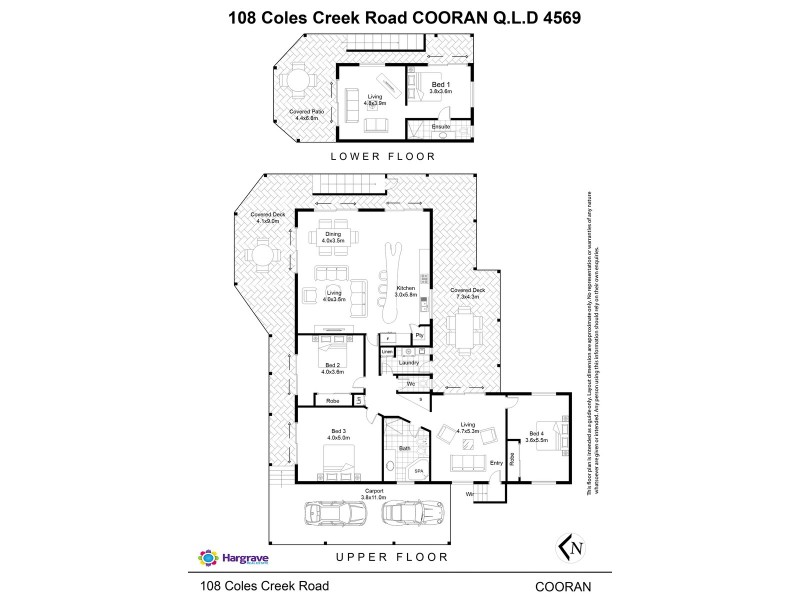108 Coles Creek Road, Cooran QLD 4569 Floorplan