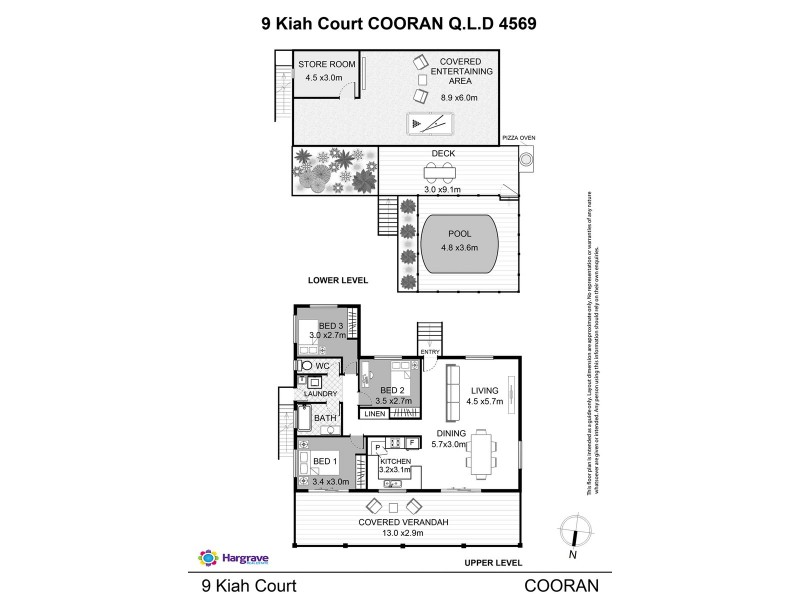 9 Kiah Court, Cooran QLD 4569 Floorplan