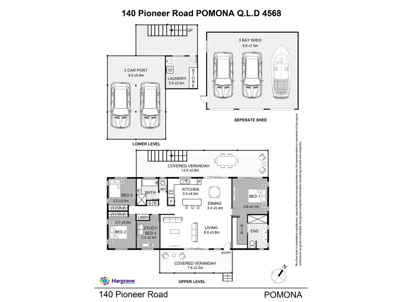 140 Pioneer Road, Pomona QLD 4568 Floorplan