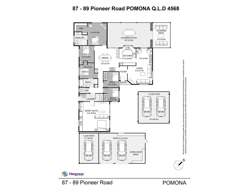 87 Pioneer Road, Pomona QLD 4568 Floorplan
