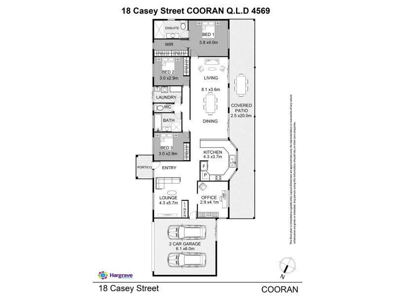 18 Casey Street, Cooran QLD 4569 Floorplan
