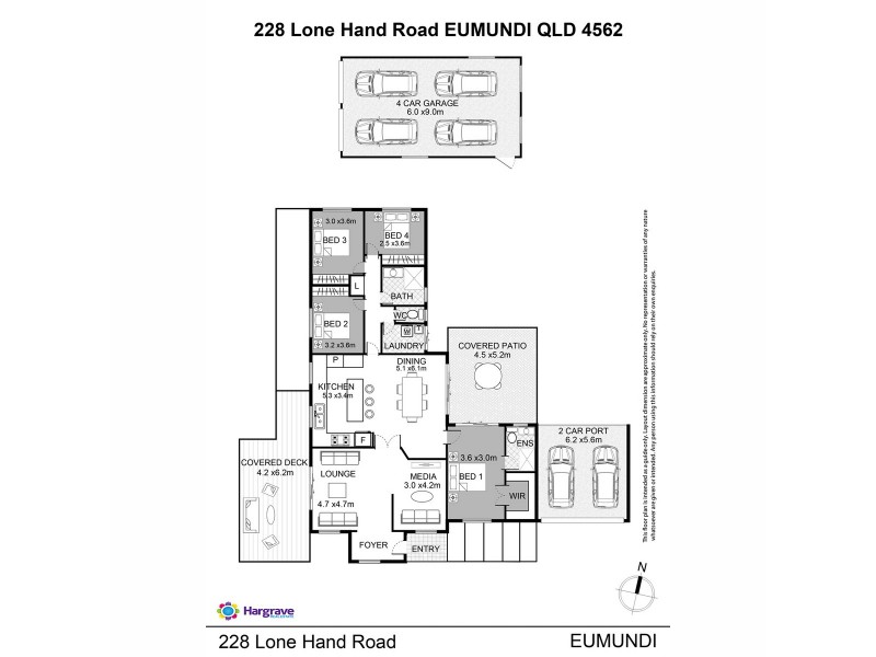 228 Lone Hand Road, Eumundi QLD 4562 Floorplan