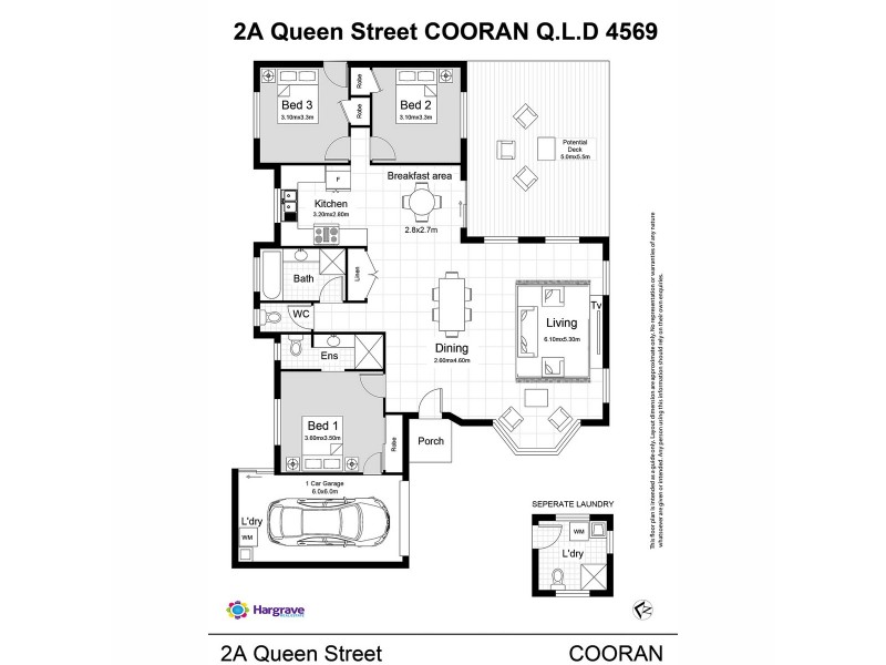 2A Queen Street, Cooran QLD 4569 Floorplan