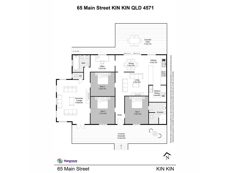 65 Main Street, Kin Kin QLD 4571 Floorplan