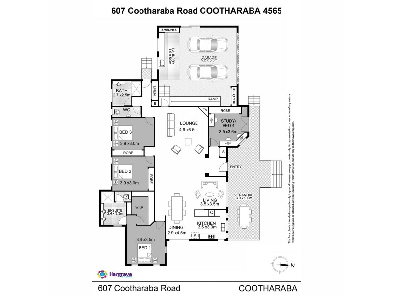 607 Cootharaba Road, Cootharaba QLD 4565 Floorplan