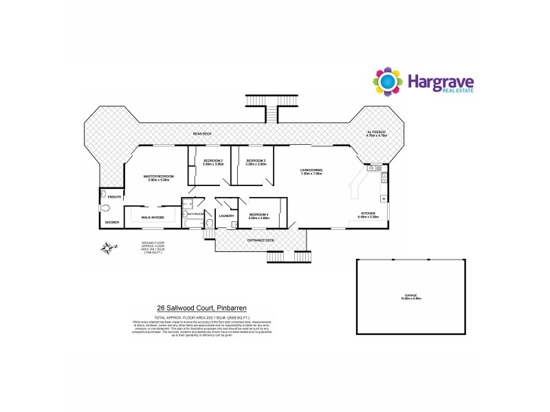 26 Sallwood Court, Pinbarren QLD 4568 Floorplan