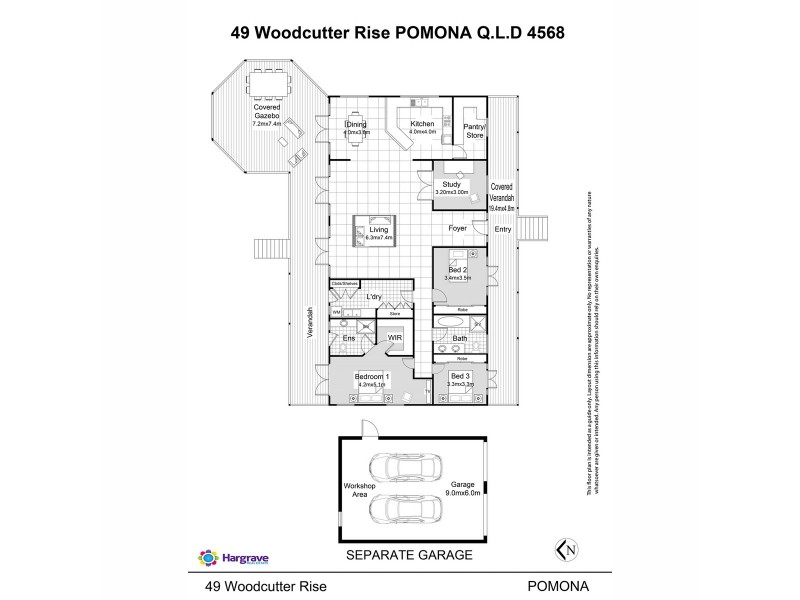 49 Woodcutter Rise, Pomona QLD 4568 Floorplan
