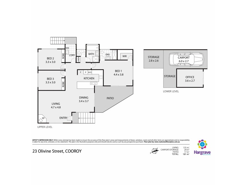 2/23 Olivine Street, Cooroy QLD 4563 Floorplan