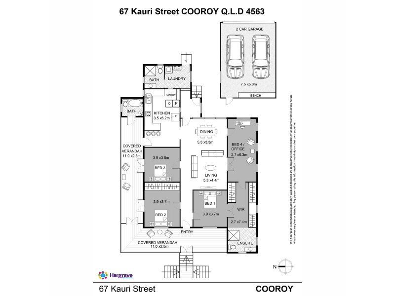 67 Kauri Street, Cooroy QLD 4563 Floorplan