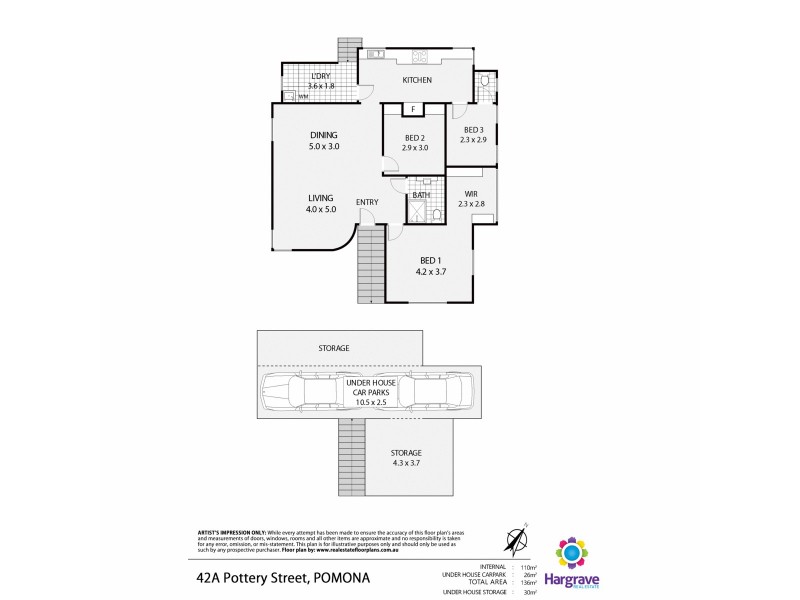 42a Pottery Street, Pomona QLD 4568 Floorplan