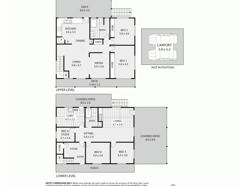 22 Lake MacDonald Drive, Cooroy QLD 4563 Floorplan
