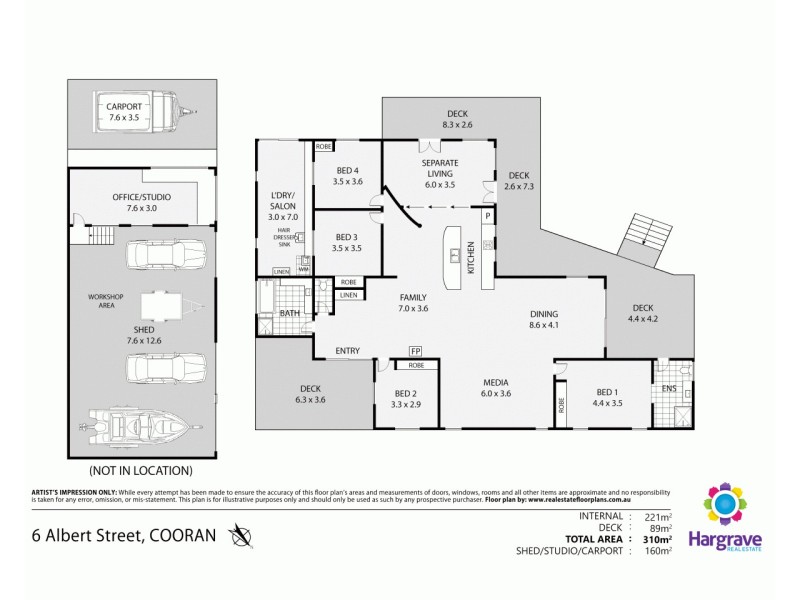 6 Albert Street, Cooran QLD 4569 Floorplan