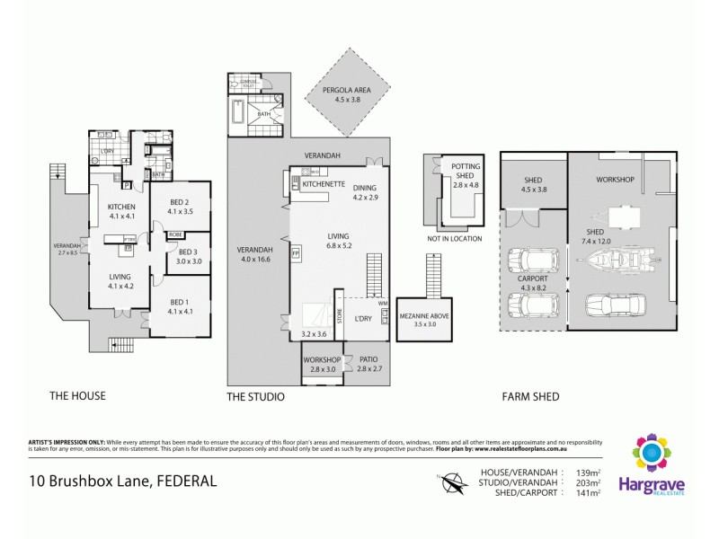 10 Brush Box La, Federal QLD 4568 Floorplan