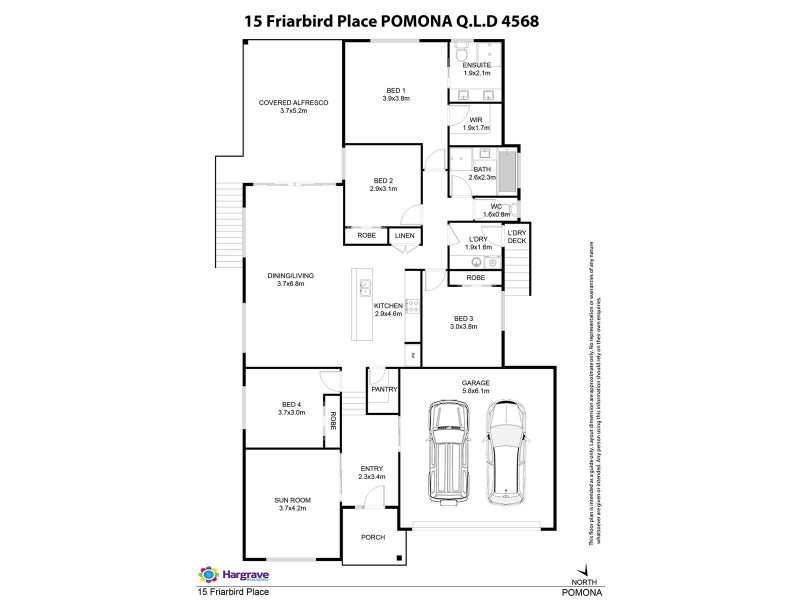 15 Friarbird Place, Pomona QLD 4568 Floorplan