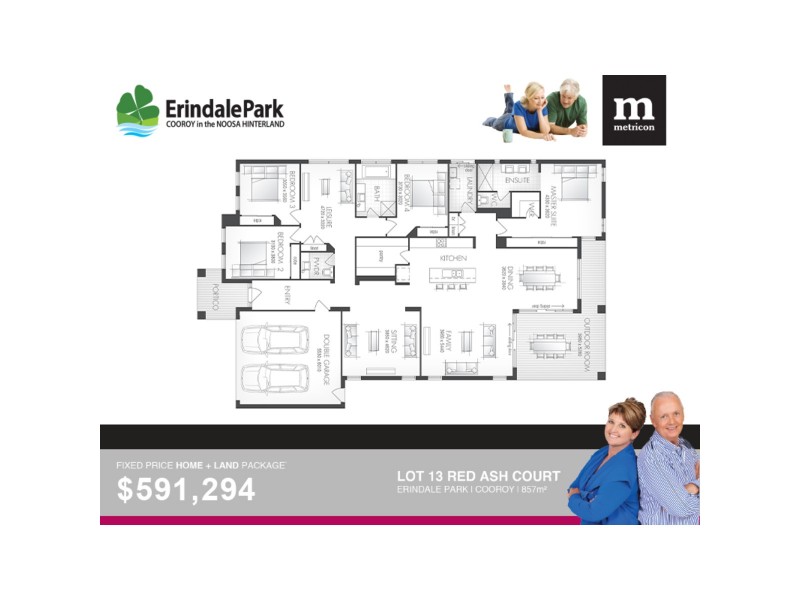 Lot 13 Red Ash Court – Erindale Park, Cooroy QLD 4563 Floorplan