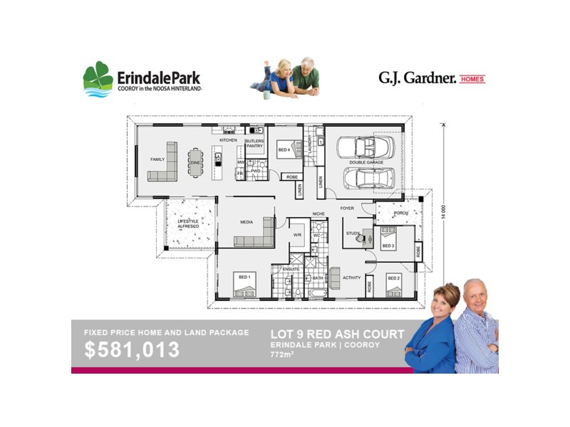 Lot 9 Red Ash Court – Erindale Park, Cooroy QLD 4563 Floorplan