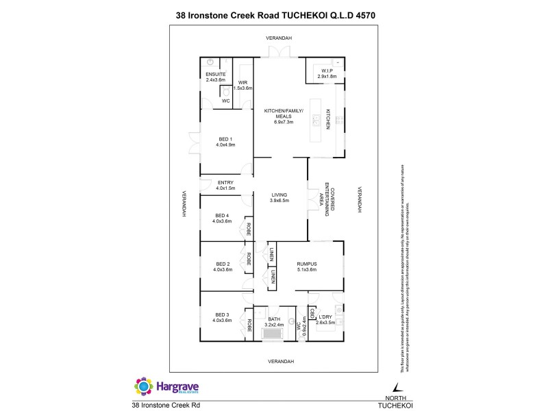 38 Ironstone Creek Road, Tuchekoi QLD 4570 Floorplan