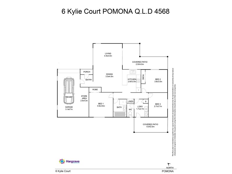 6 Kylie Court, Pomona QLD 4568 Floorplan