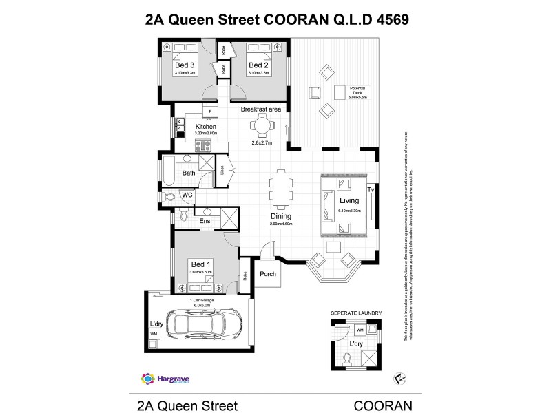2A Queen Street, Cooran QLD 4569 Floorplan