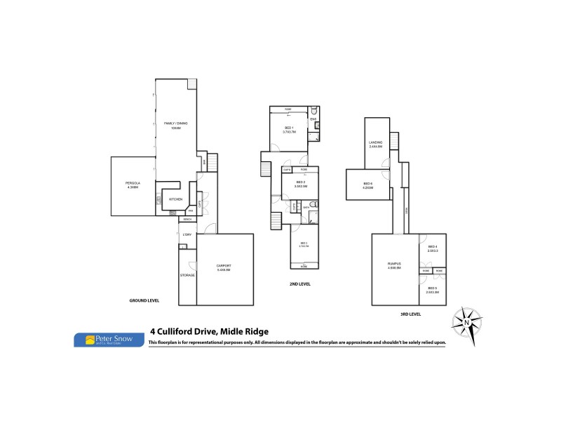 4 Culliford Drive, Middle Ridge QLD 4350 Floorplan