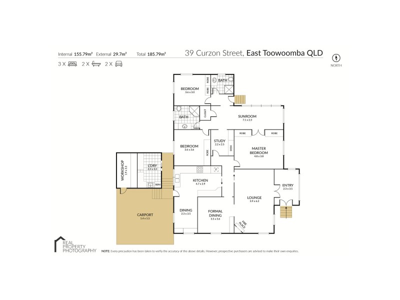 39 Curzon Street, East Toowoomba QLD 4350 Floorplan