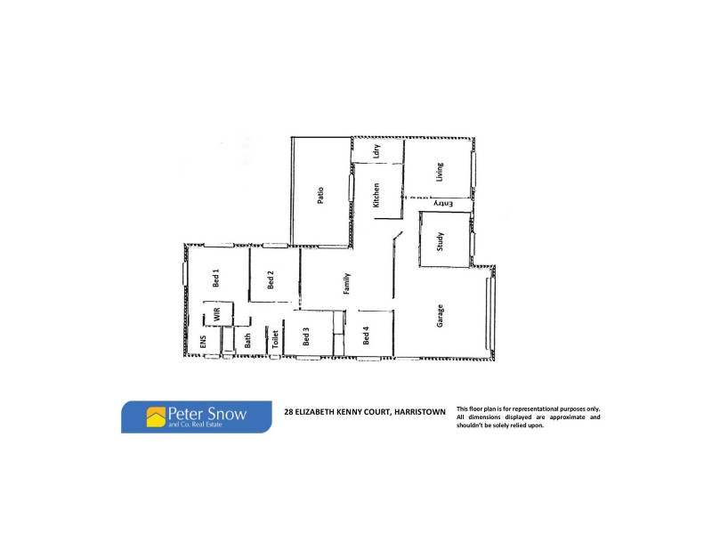 28 Elizabeth Kenny Court, Harristown QLD 4350 Floorplan