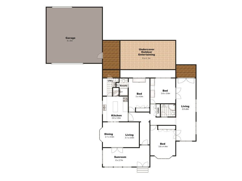 15 Bridge Street, Mount Lofty QLD 4350 Floorplan