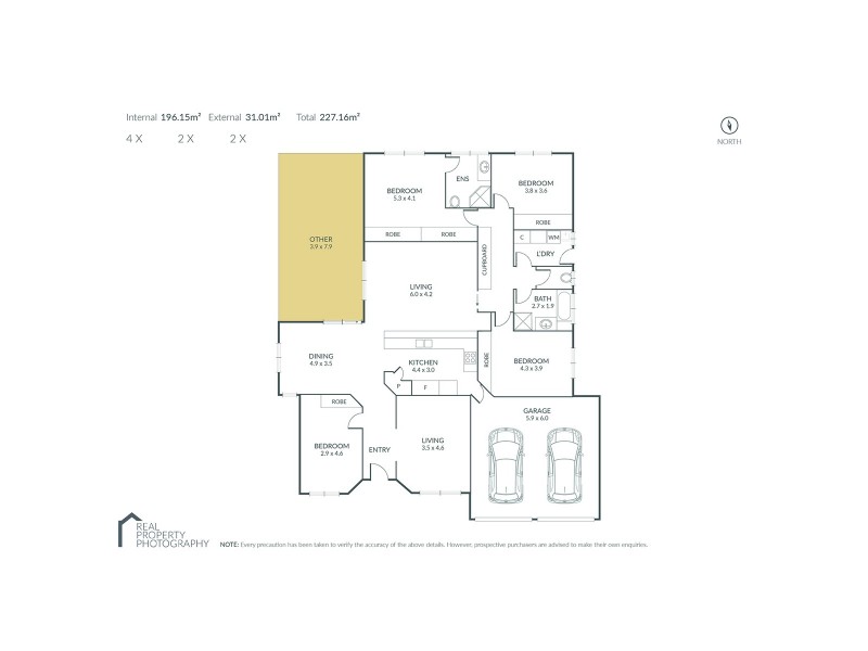 8 Rama Court, Kearneys Spring QLD 4350 Floorplan